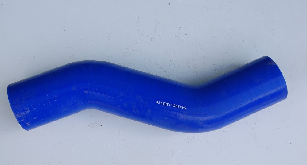 Патрубок Z-образный синий (силикон) СМ